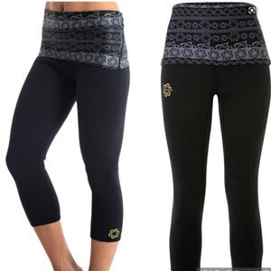Zaggora Exercise Slimming Crop Pants